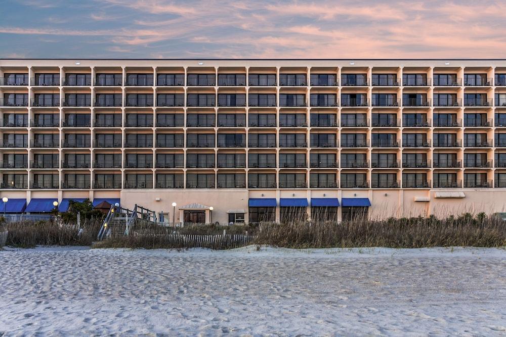 Crystal Coast Oceanfront Hotel Пайн Нолл Шорс Экстерьер фото