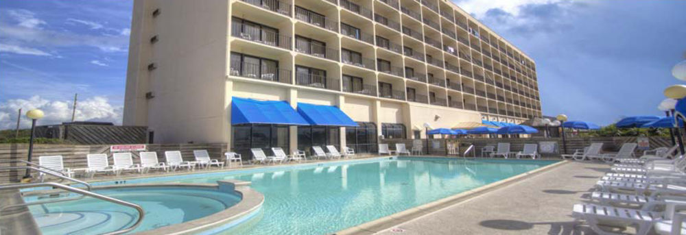 Crystal Coast Oceanfront Hotel Пайн Нолл Шорс Экстерьер фото