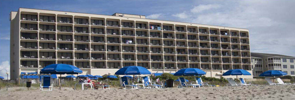 Crystal Coast Oceanfront Hotel Пайн Нолл Шорс Экстерьер фото