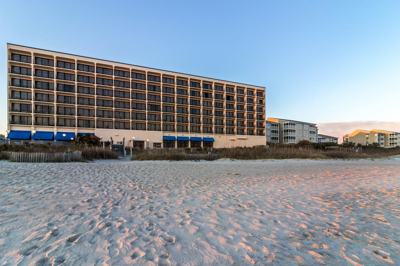 Crystal Coast Oceanfront Hotel Пайн Нолл Шорс Экстерьер фото