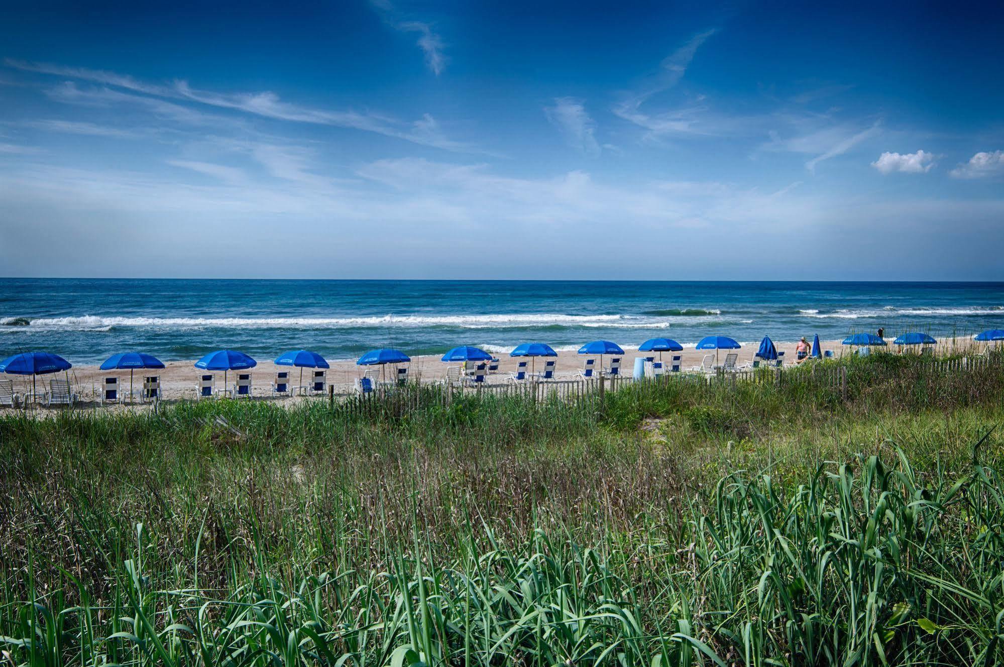 Crystal Coast Oceanfront Hotel Пайн Нолл Шорс Экстерьер фото